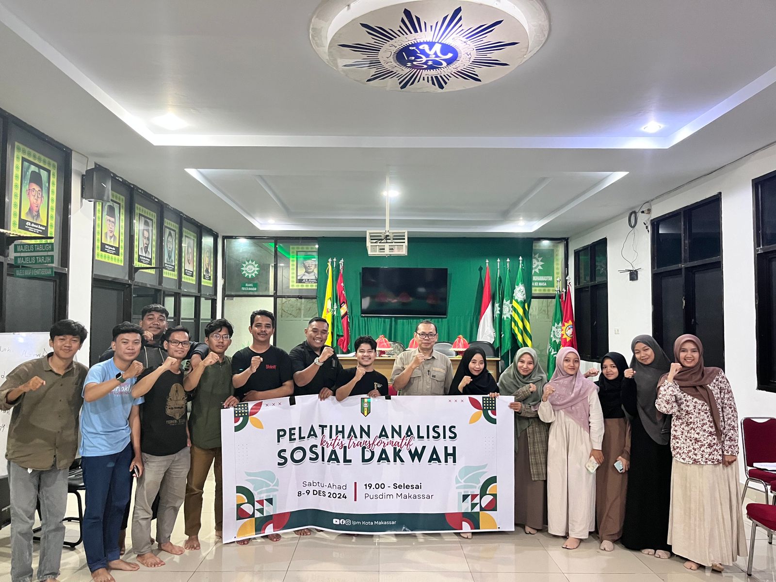 IPM Makassar Gelar Pelatihan Analisis Sosial untuk Menguatkan Dakwah Kritis-Transformatif