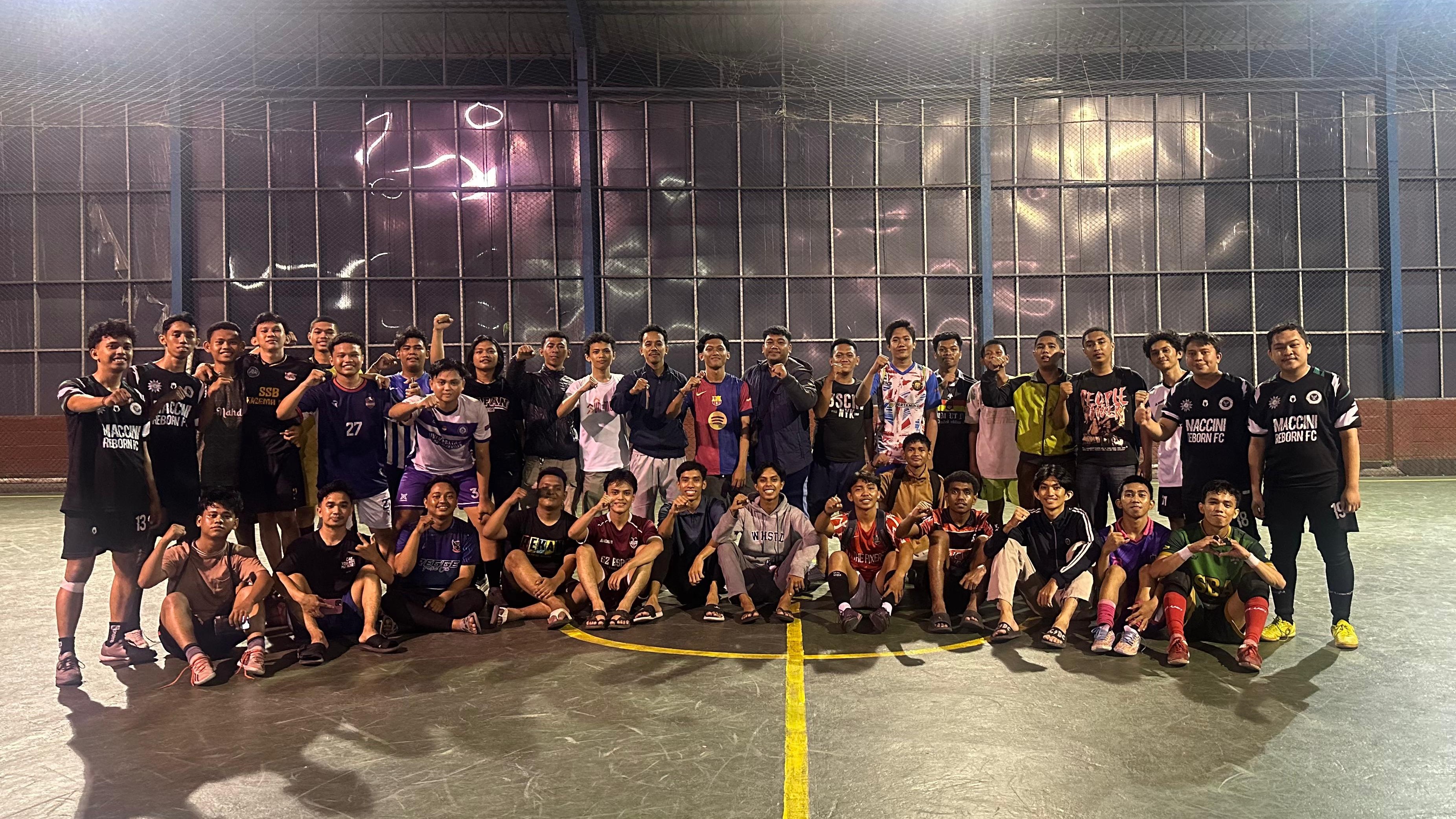 Momentum Jalin Silaturahmi, IPM dan IPNU Kota Makassar Gelar Fun Futsal Bersama